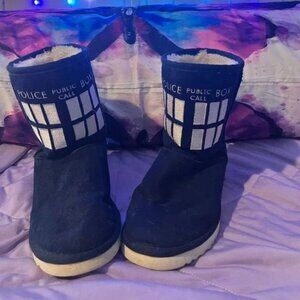 Cozy & Comfy House Shoes - Perfect for Dr. Who Binge Sessions!